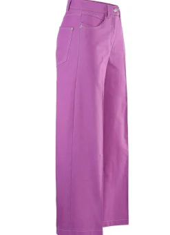 Best COSMA Culotte mit modisch weitem Bein LILA