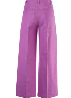 Best COSMA Culotte mit modisch weitem Bein LILA