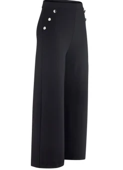 Online BADER Culotte mit Zierknöpfen SCHWARZ