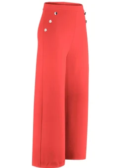Hot BADER Culotte mit Zierknöpfen ORANGE