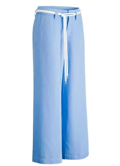 New ASCARI Culotte mit angesagtem Kordelgürtel AZURBLAU