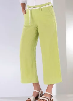 Outlet ASCARI Culotte mit angesagtem Kordelgürtel LIMONE
