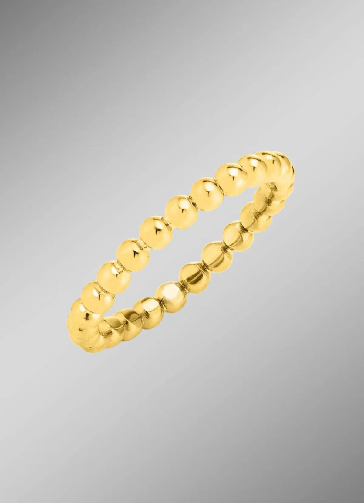 Clearance BADER Damenring aus Goldkugeln