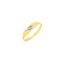 Discount BADER Damenring in Bicolor
