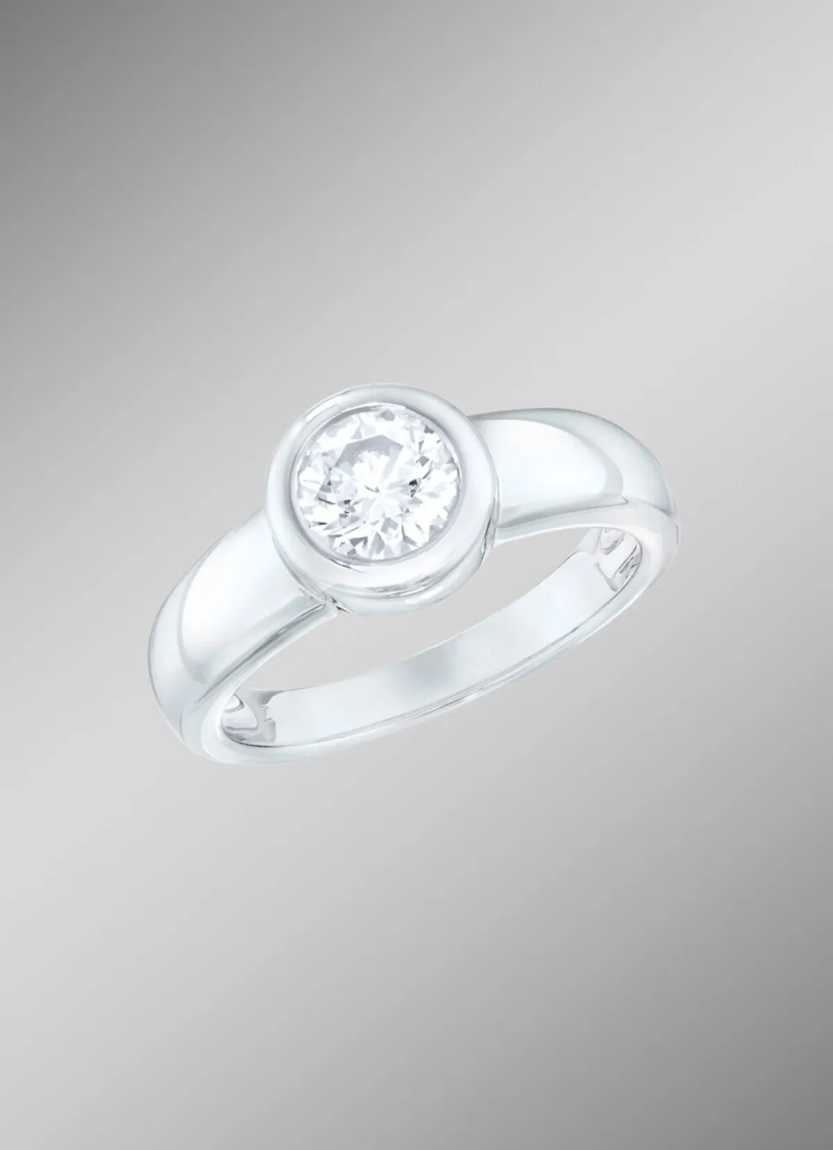 Outlet BADER Damenring mit Brillant