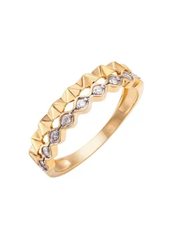 Hot BADER Damenring mit Brillanten