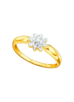 Best BADER Damenring mit Brillant und Diamanten