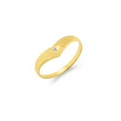 BADER Damenring mit Diamant