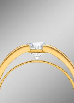 Online BADER Damenring mit lupenreinem Brillant