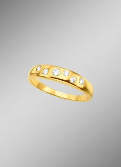 Discount BADER Damenring mit Zirkonia