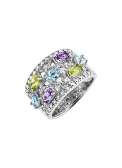 New BADER Damenring Silber 925/-