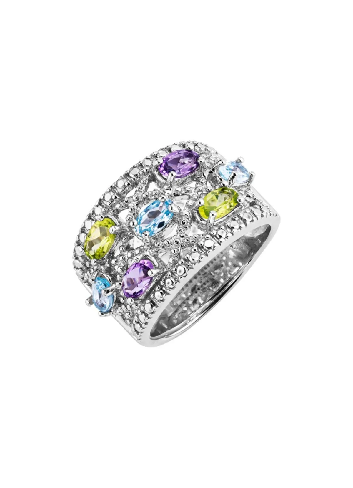New BADER Damenring Silber 925/-
