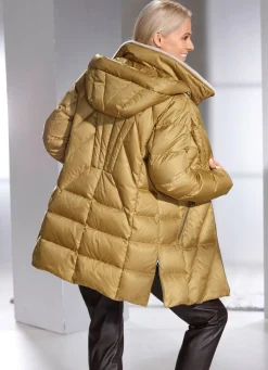 Online BADER Daunenjacke mit abnehmbarer Kapuze HONIG
