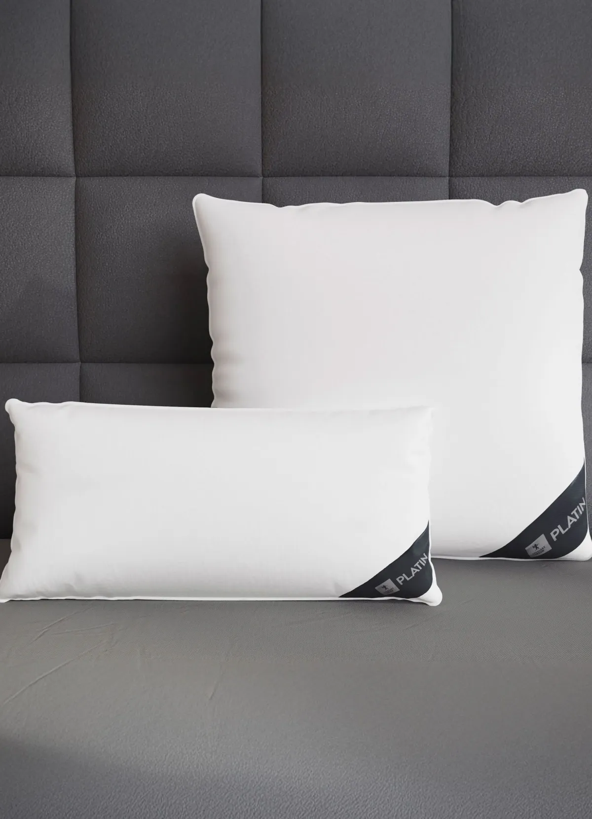 Discount SPESSARTTRAUM Daunenkissen Platin von WEISS