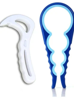 Outlet BADER Deckelöffner-Set, 2-teilig BLAU/WEISS