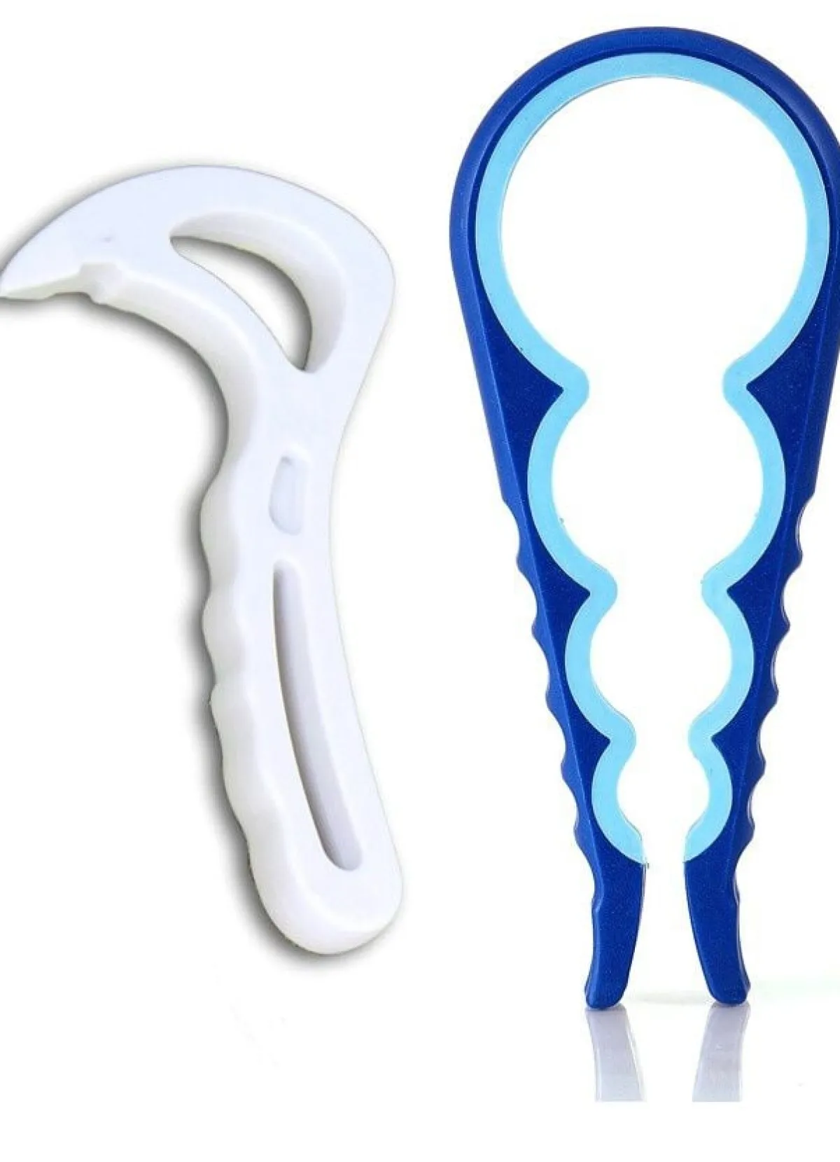 Outlet BADER Deckelöffner-Set, 2-teilig BLAU/WEISS