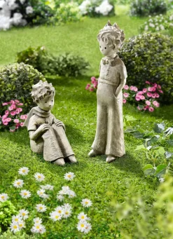Sale BADER Dekofigur Der kleine Prinz GRAU