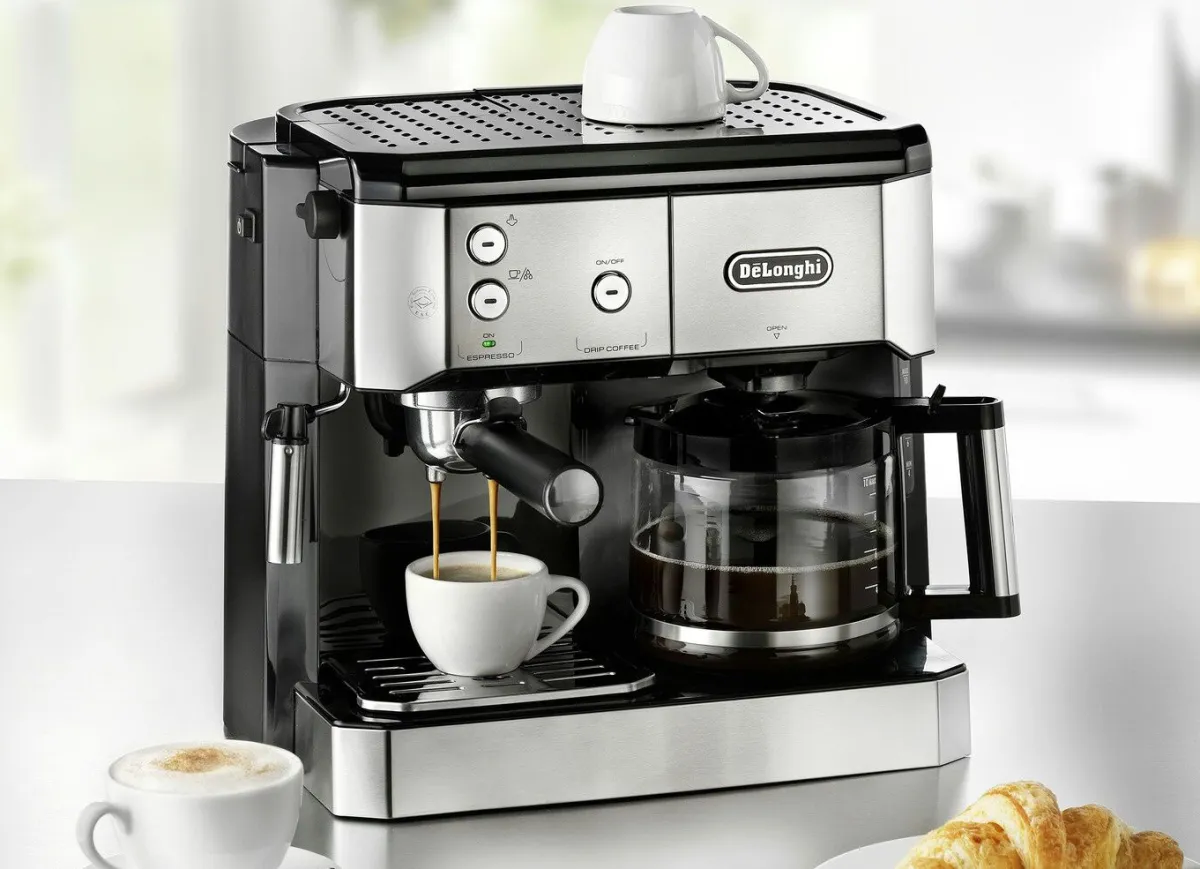Hot BADER De’Longhi Kaffee-/Espressomaschine BCO411.B/BCO421.S EDELSTAHL