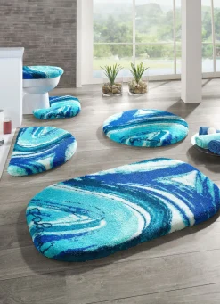 Clearance GRUND Designer-Badgarnitur in Supersoft Qualität BLAU
