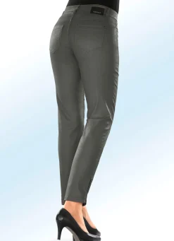 New ASCARI Dezent schimmernde Hose OLIV