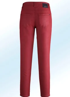New ASCARI Dezent schimmernde Hose ROT