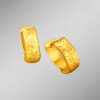 Outlet BADER Diamantierte Klappcreolen