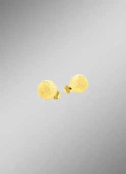 New BADER Diamantierte Kugel-Ohrstecker