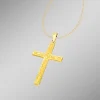 Discount BADER Diamantierter Kreuz-Anhänger