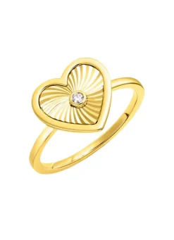 Best BADER Diamatierter Herz-Damenring