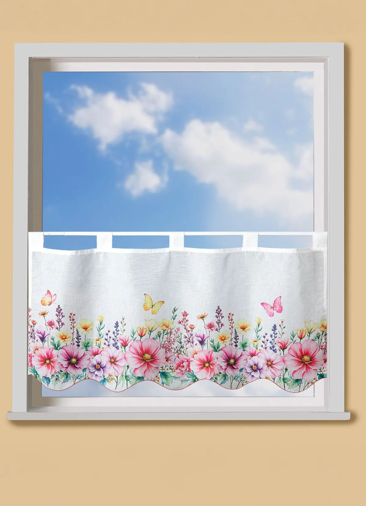 Clearance BADER Digital bedruckter Kurzstore WEISS-BUNT