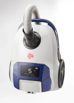 Outlet DIRT DEVIL DD2002 Bodenstaubsauger mit Staubbeutel SCHWARZ-WEISS-BLAU
