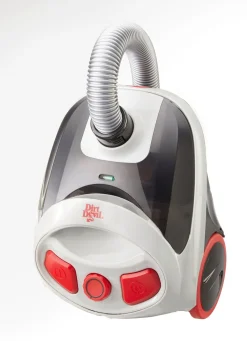 New DIRT DEVIL DD2001 Bodenstaubsauger mit Staubbeutel SCHWARZ-WEISS-ROT