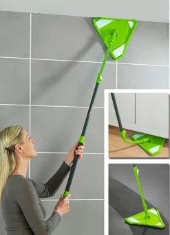 Discount BADER Dreieckfuß Wischmopp GRÜN