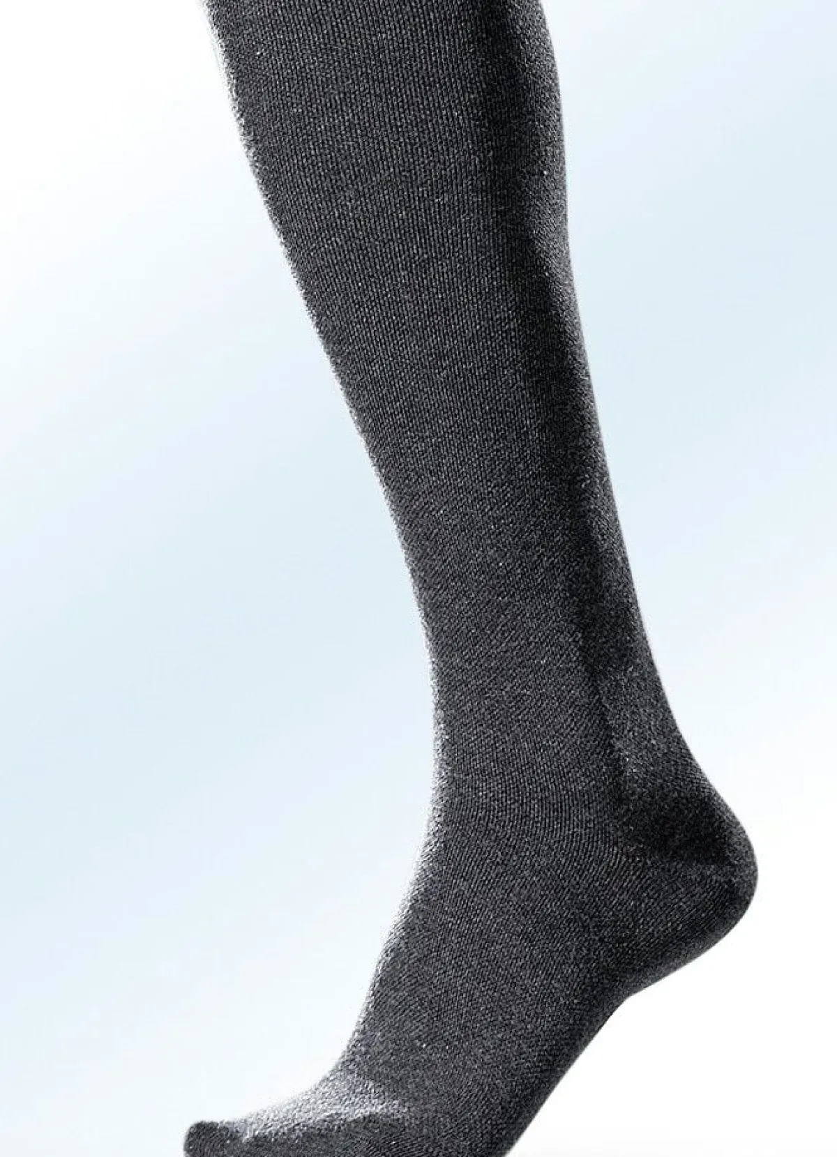 Best BADER Dreierpack Kniestrümpfe, uni bunt