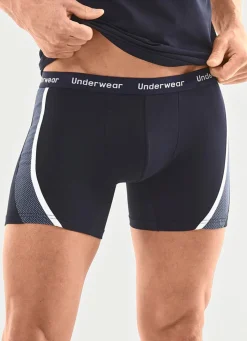 Sale brio Dreierpack Pants mit bedruckten Einsätzen 2X NAVY, 1X SCHWARZ