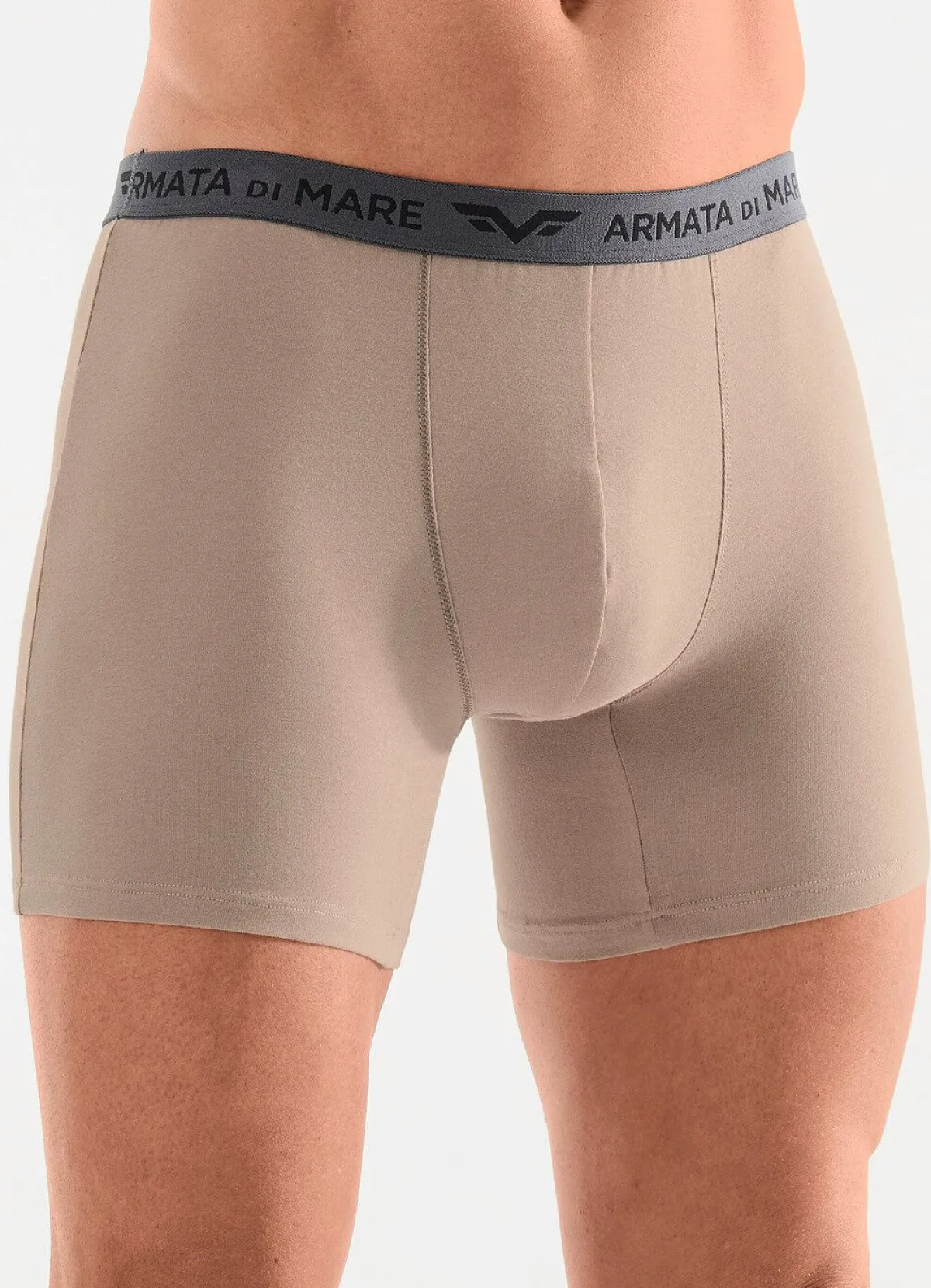 Best Armata di Mare Dreierpack Pants mit Elastikbund 2X SAND, 1X GRAU