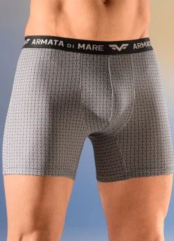 Discount Armata di Mare Dreierpack Pants mit Elastikbund 2X GRAU-BEIGE-SCHWARZ, 1X UNI SCHWARZ