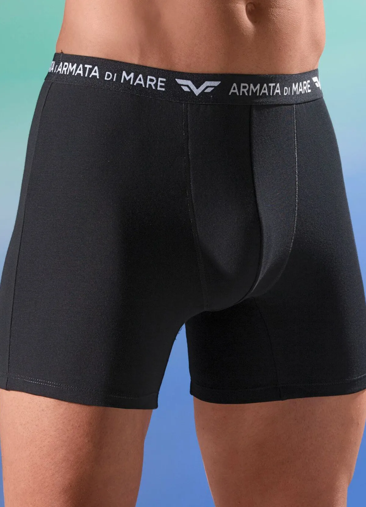 Online BADER Dreierpack Pants mit Elastikbund SCHWARZ