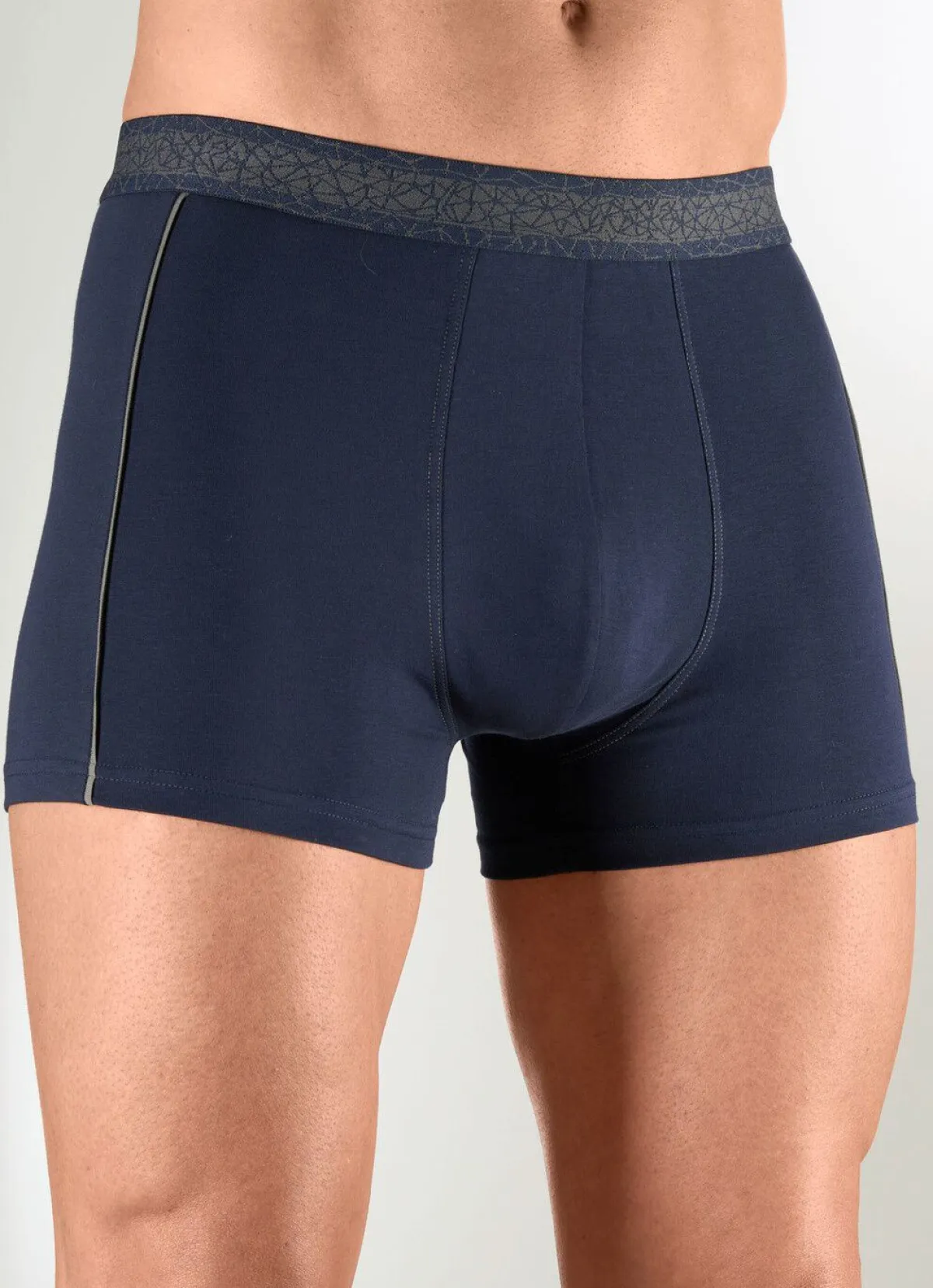 Sale BADER Dreierpack Pants mit Elastikbund 3X MARINE