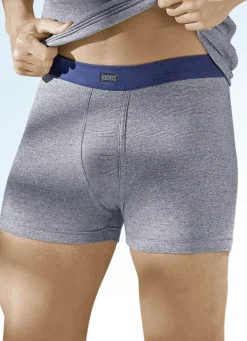 Outlet BADER Dreierpack Unterhosen aus Feinripp, uni 3X JEANSBLAU MELIERT