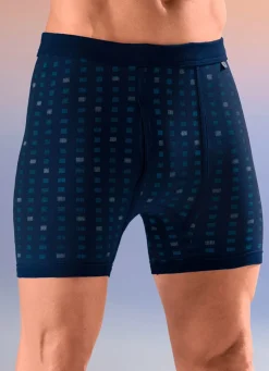 Sale BIO BY PFEILRING Dreierpack Unterhosen mit Alloverdessin 2X SMARAGD-BUNT, 1X NAVY-BUNT