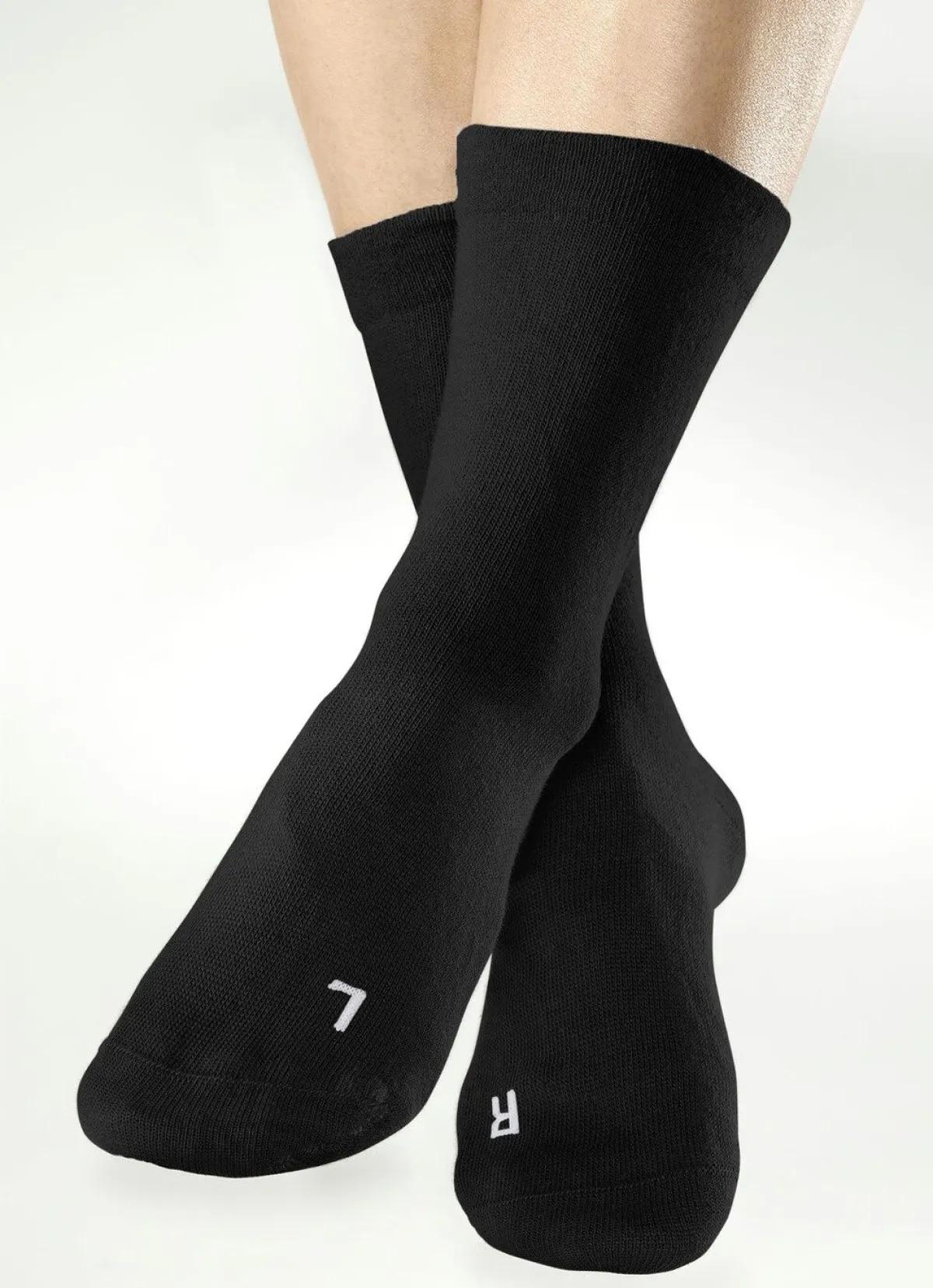 BADER Dreierpack Bequemsocken SCHWARZ