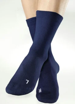 BADER Dreierpack Bequemsocken MARINE