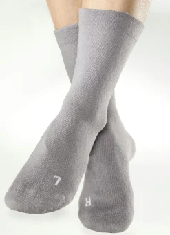 Best BADER Dreierpack Bequemsocken GRAU