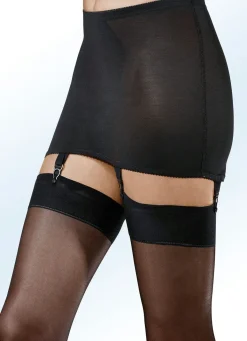 Hot BADER Dreierpack Feinstrümpfe, 20 den SCHWARZ