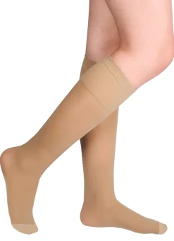 Discount BADER Dreierpack Stütz-Kniestrümpfe haut