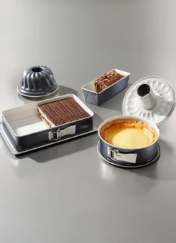 Outlet BADER Dr. Oetker Backformen in Profiqualität CREME-ANTHRAZIT