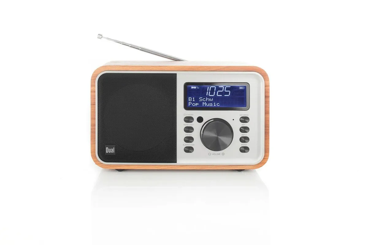 Best DUAL DCR-51 Digitalradio im Holzdesign HOLZFARBEN