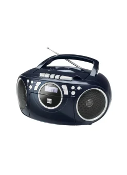BADER Dual P70 CD-/Radio-/Kassettenspieler BLAU