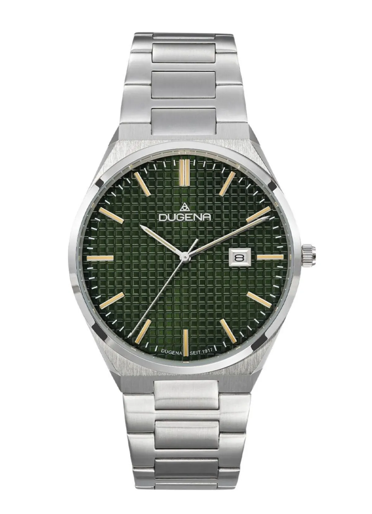Hot DUGENA -Quartz-Herrenuhr mit Edelstahlbandgehäuse